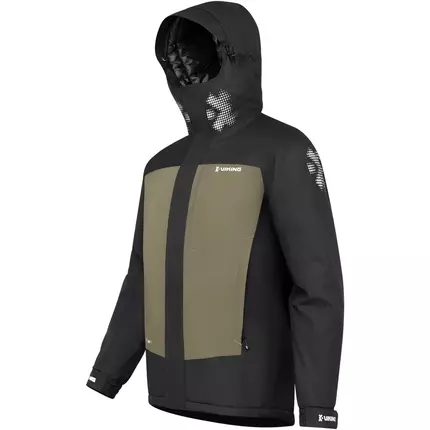 Куртка Viking Fishing Ice Light M 80g 10K к:black/khaki, Розмір: M, фото , изображение 2